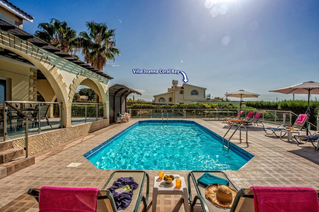Villa Danae Coral Bay By Villa Plus Pegeia Exterior foto